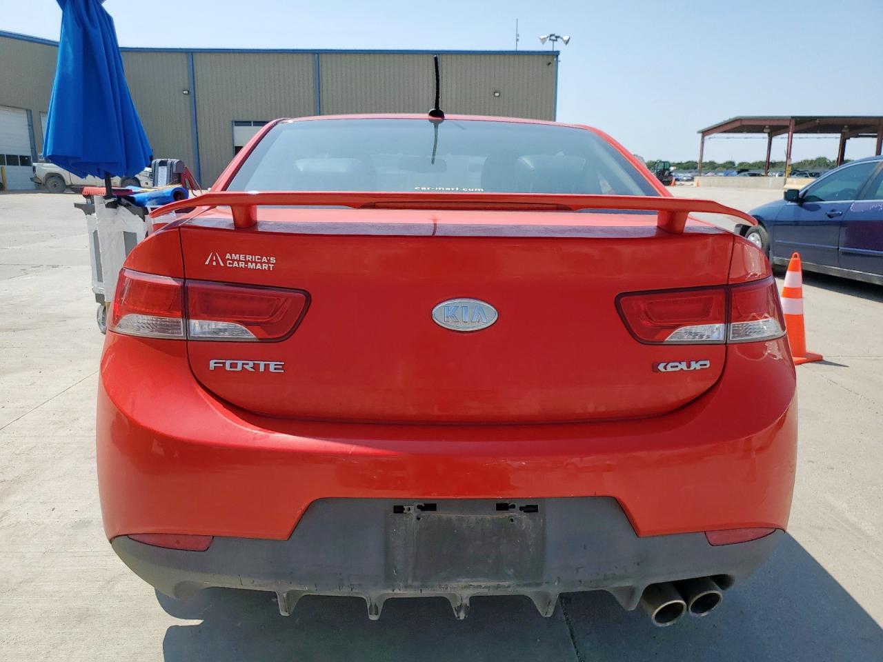 2012 Kia Forte Sx Red vin: KNAFW6A34C5498681