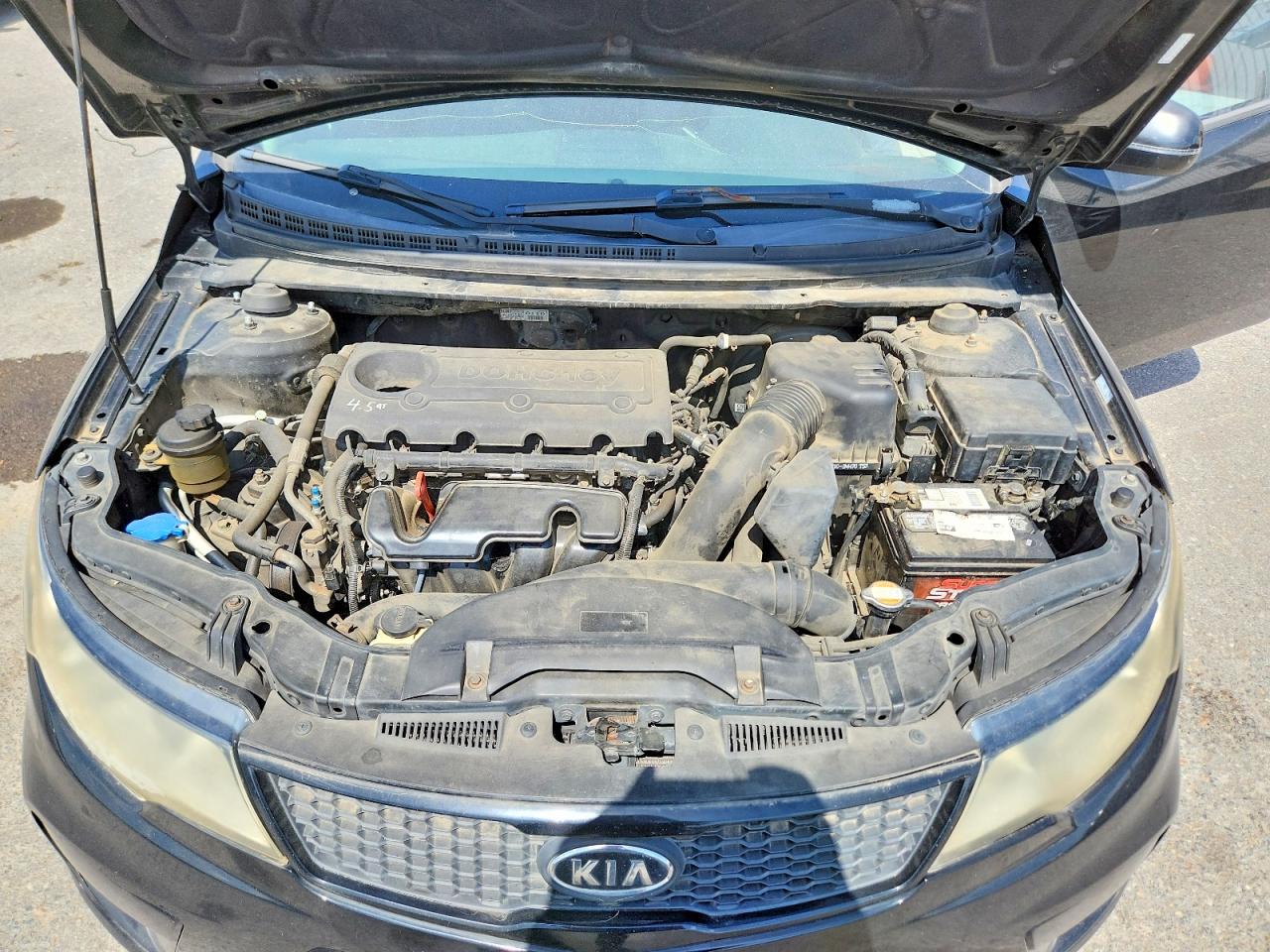 2012 Kia Forte Koup Sx Black vin: KNAFW6A35C5559052