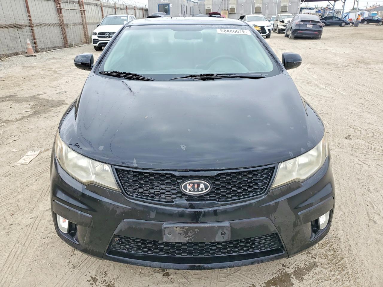 2013 Kia Forte Sx Black vin: KNAFW6A36D5659856