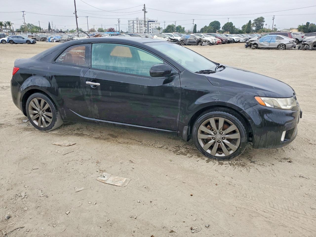 2013 Kia Forte Sx Black vin: KNAFW6A36D5659856