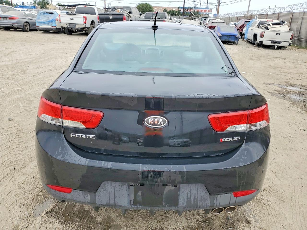2013 Kia Forte Sx Black vin: KNAFW6A36D5659856