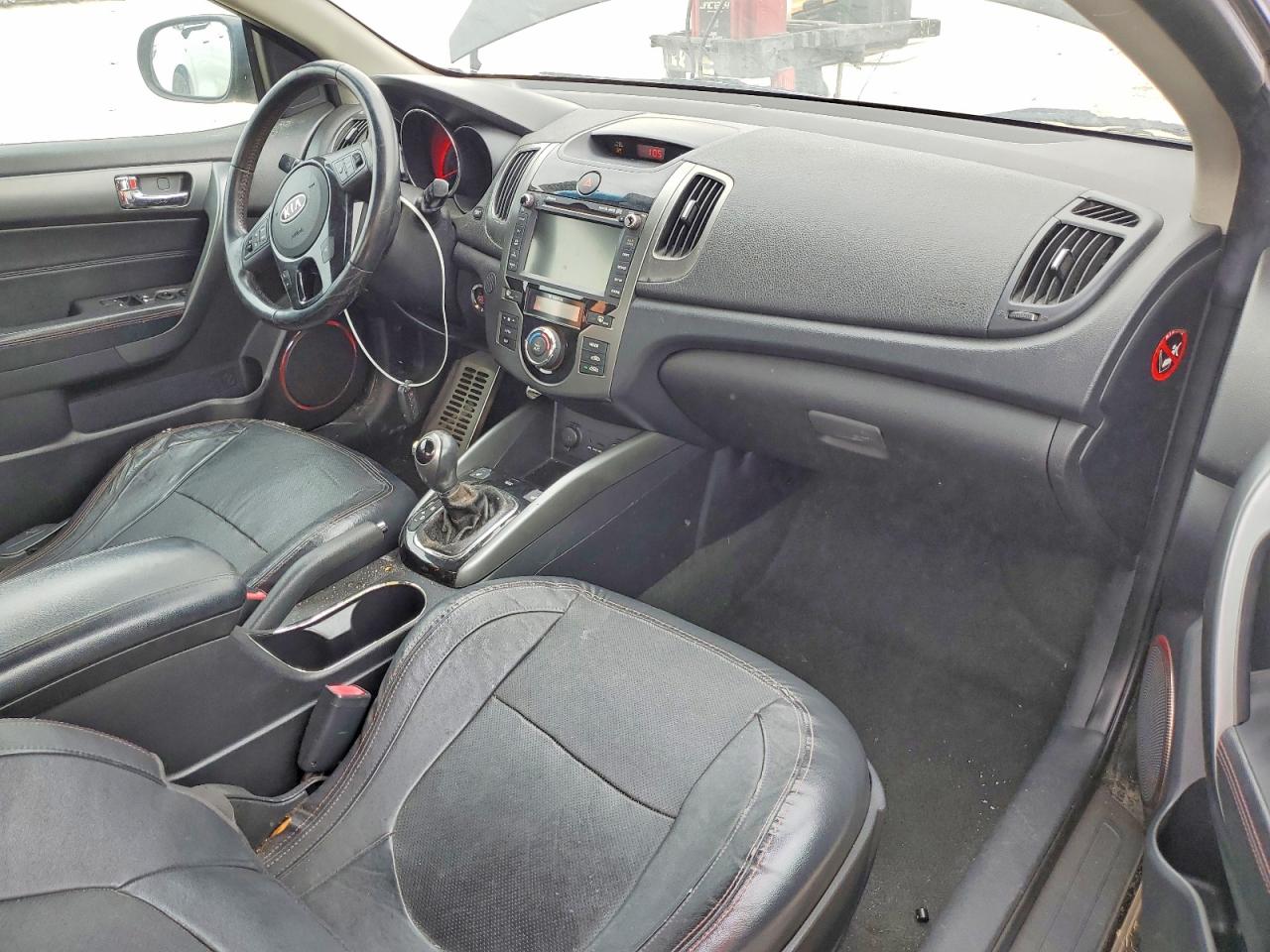 2013 Kia Forte Sx Black vin: KNAFW6A36D5659856