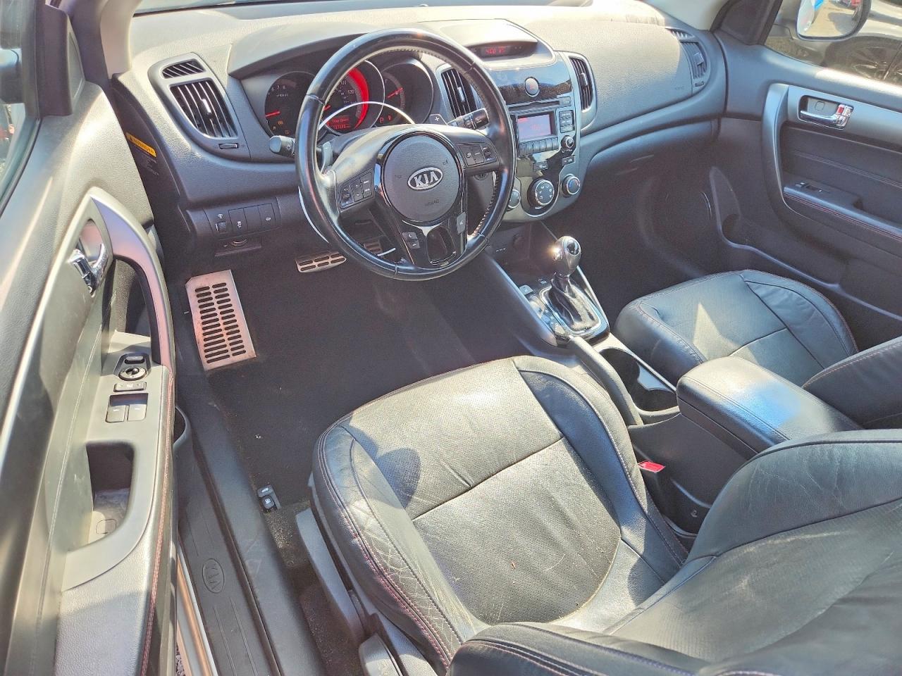 2013 Kia Forte Koup Sx Silver vin: KNAFW6A36D5745975