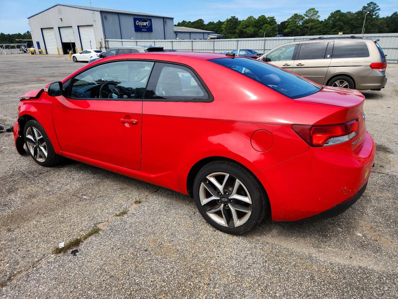 2010 Kia Forte Sx Red vin: KNAFW6A37A5127365