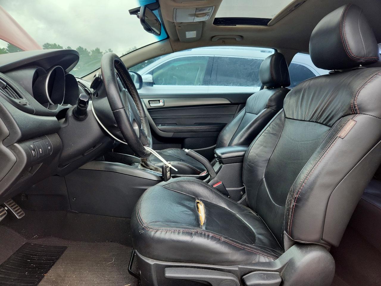 2011 Kia Forte Sx Красный vin: KNAFW6A37B5451496