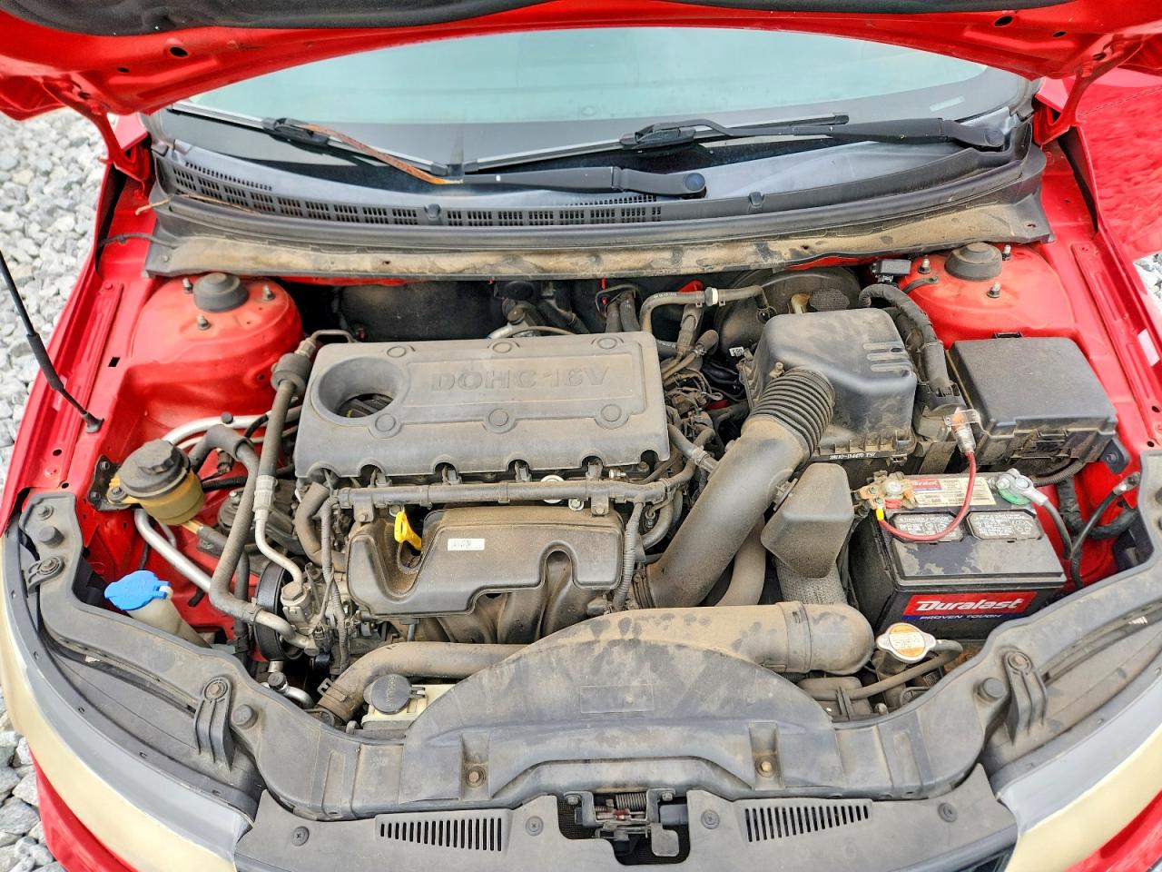 2011 Kia Forte Sx Красный vin: KNAFW6A37B5451496