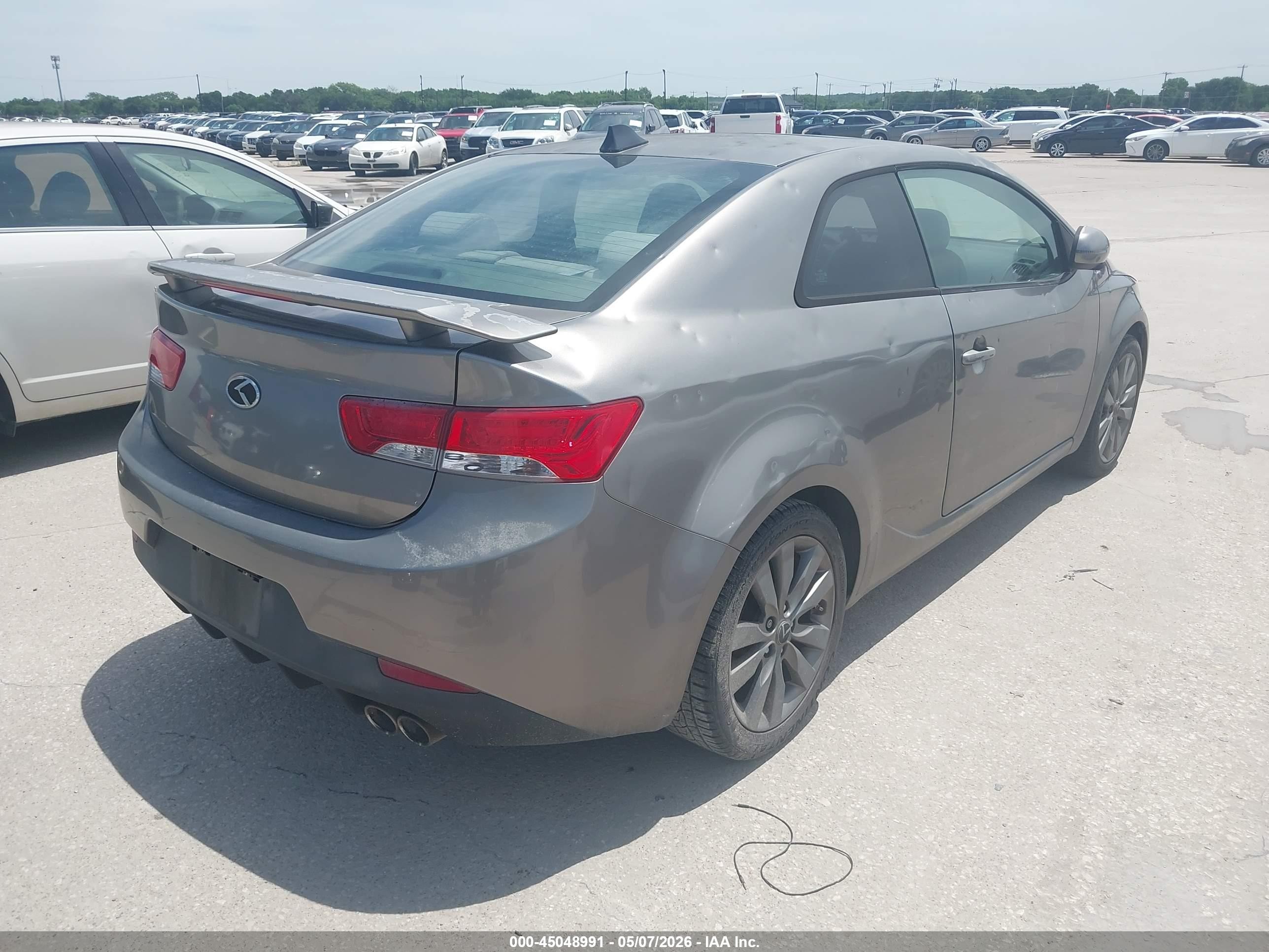 2013 Kia Forte Koup Sx Gold vin: KNAFW6A38D5657431