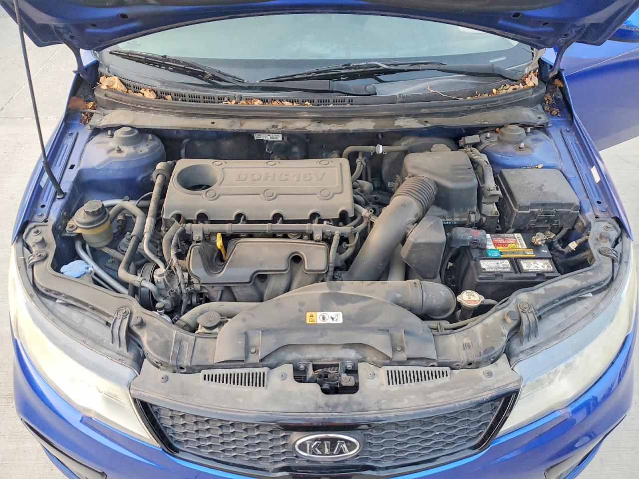 2013 Kia Forte Sx Blue vin: KNAFW6A38D5677002