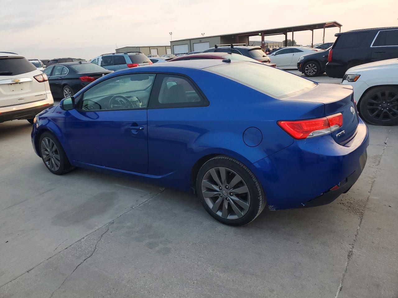 2013 Kia Forte Sx Blue vin: KNAFW6A38D5677002