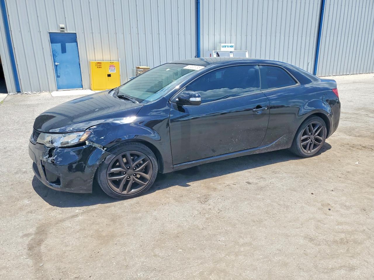 2010 Kia Forte Koup Sx Black vin: KNAFW6A39A5267546