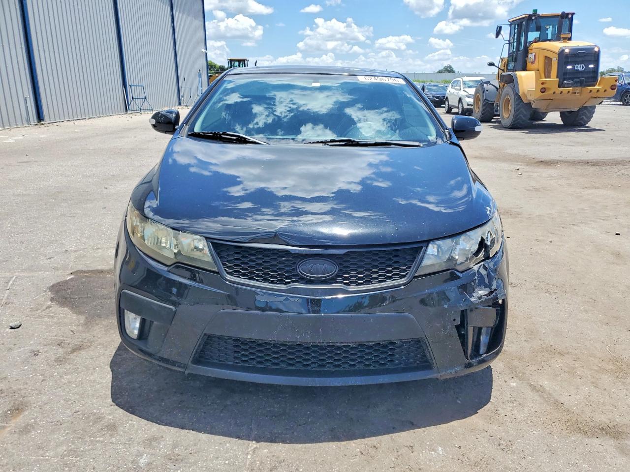 2010 Kia Forte Koup Sx Black vin: KNAFW6A39A5267546