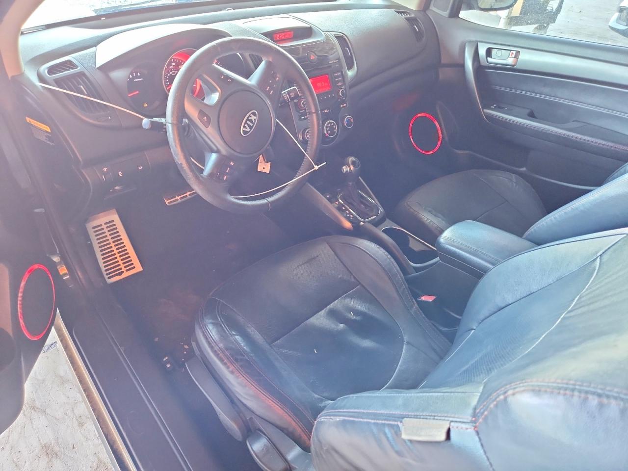 2012 Kia Forte Sx Черный vin: KNAFW6A3XC5529674