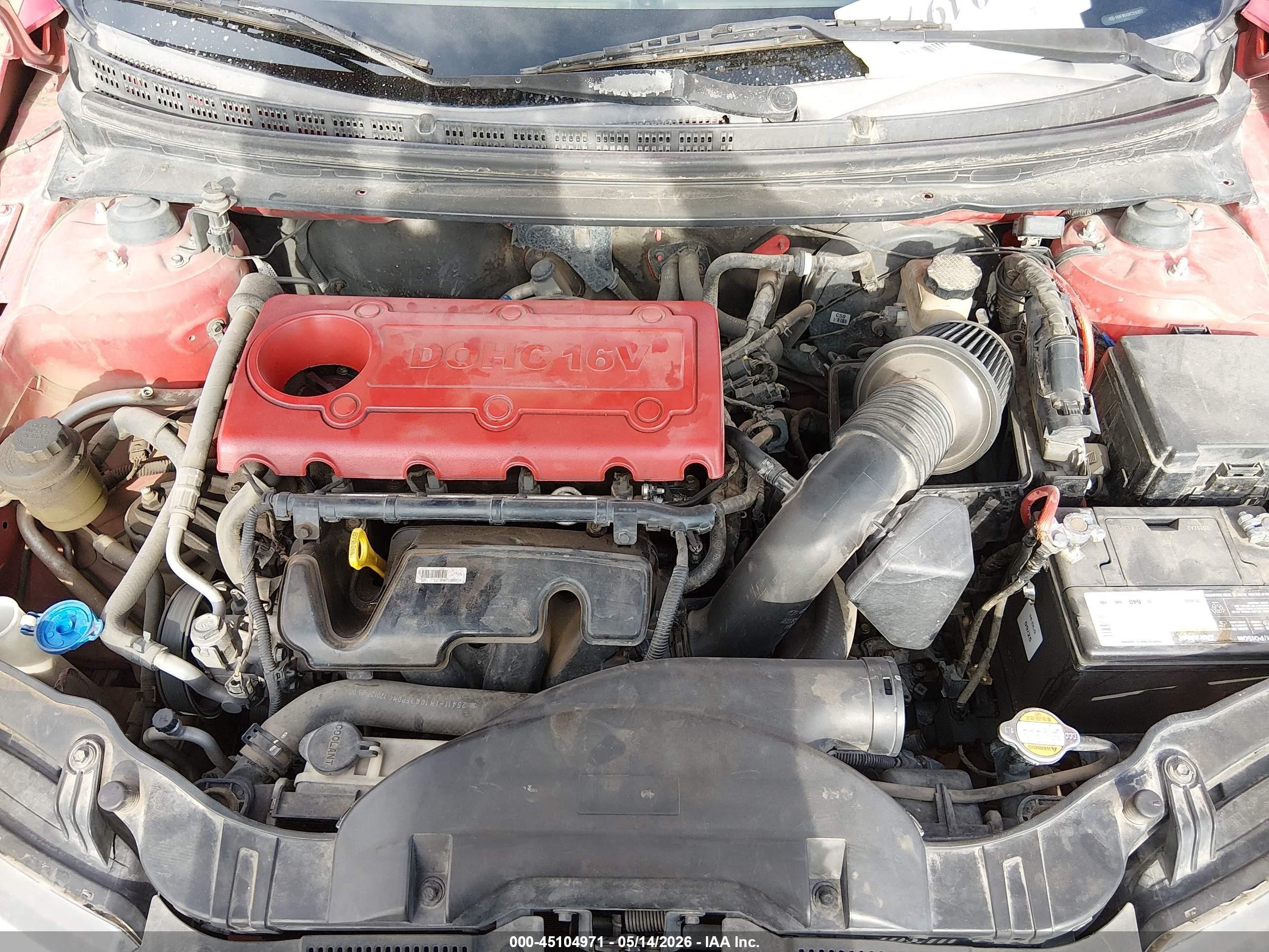 2012 Kia Forte Koup Sx Красный vin: KNAFW6A3XC5592872