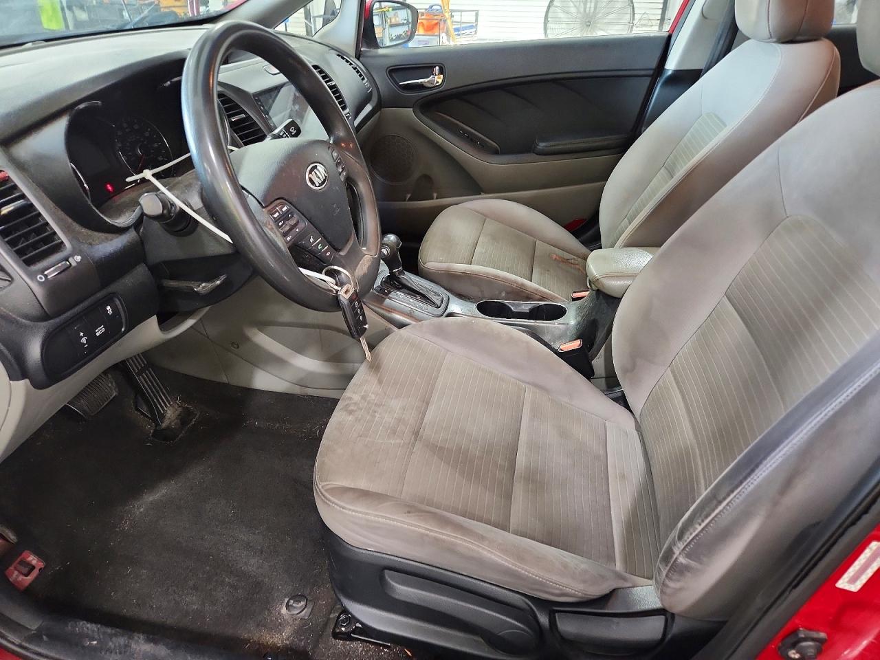 2014 Kia Forte Lx Maroon vin: KNAFX4A60E5159530