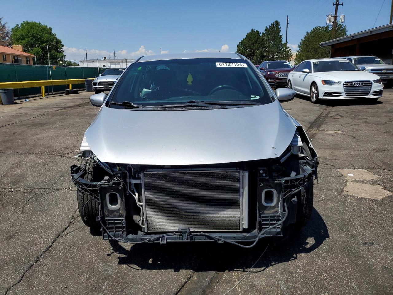 2014 Kia Forte Lx Silver vin: KNAFX4A60E5241872