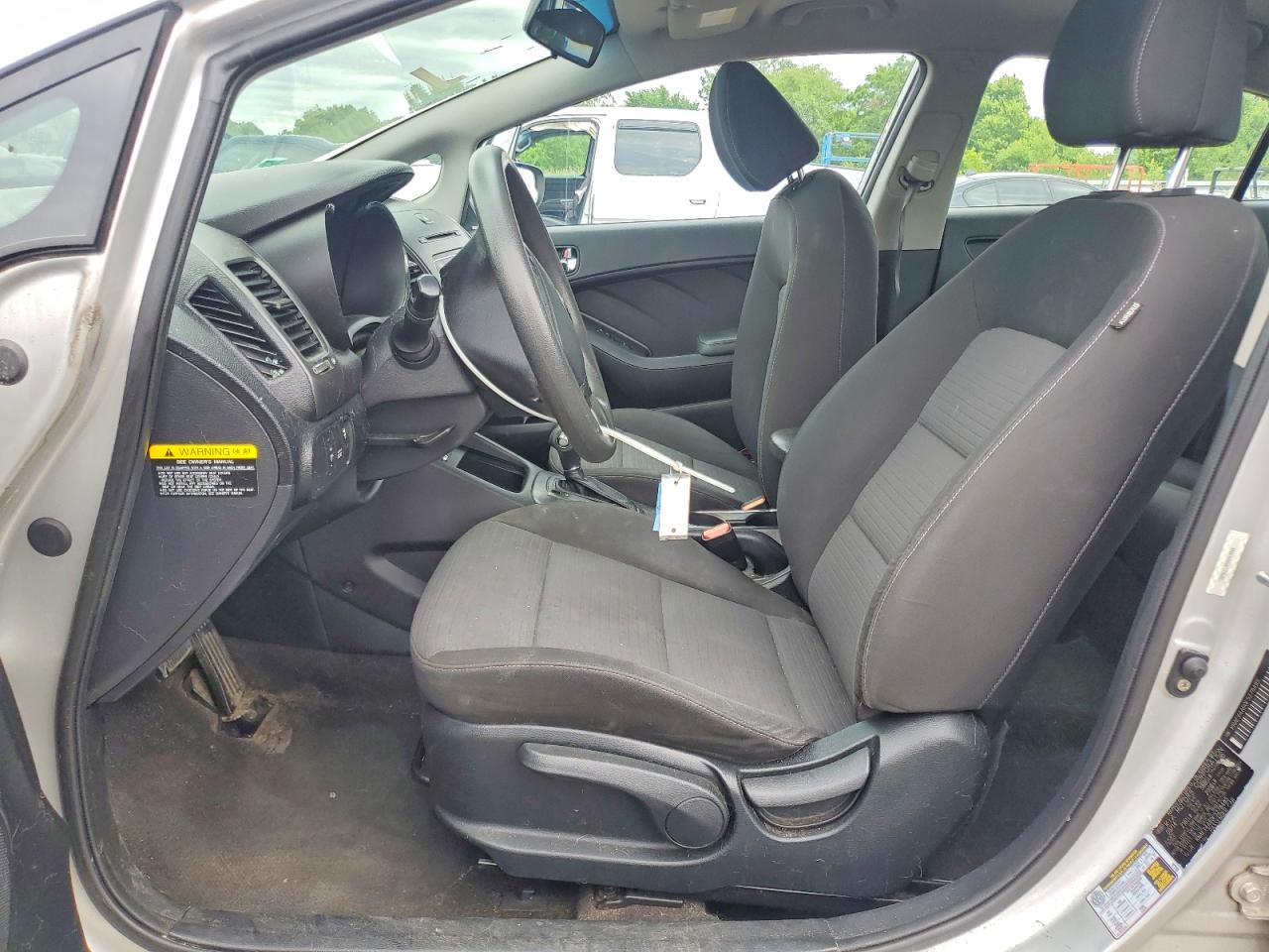 2015 Kia Forte Lx Silver vin: KNAFX4A60F5278485