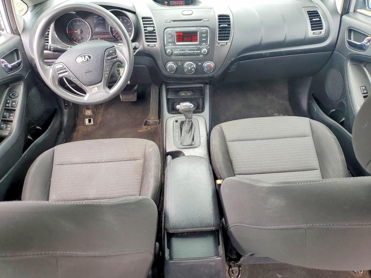 2015 Kia Forte Lx Silver vin: KNAFX4A60F5278485