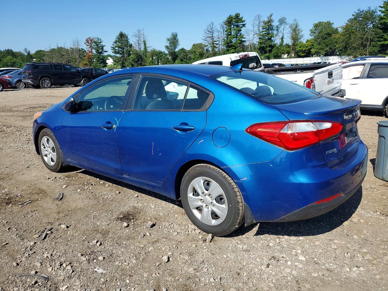 2015 Kia Forte Lx Blue vin: KNAFX4A60F5280883
