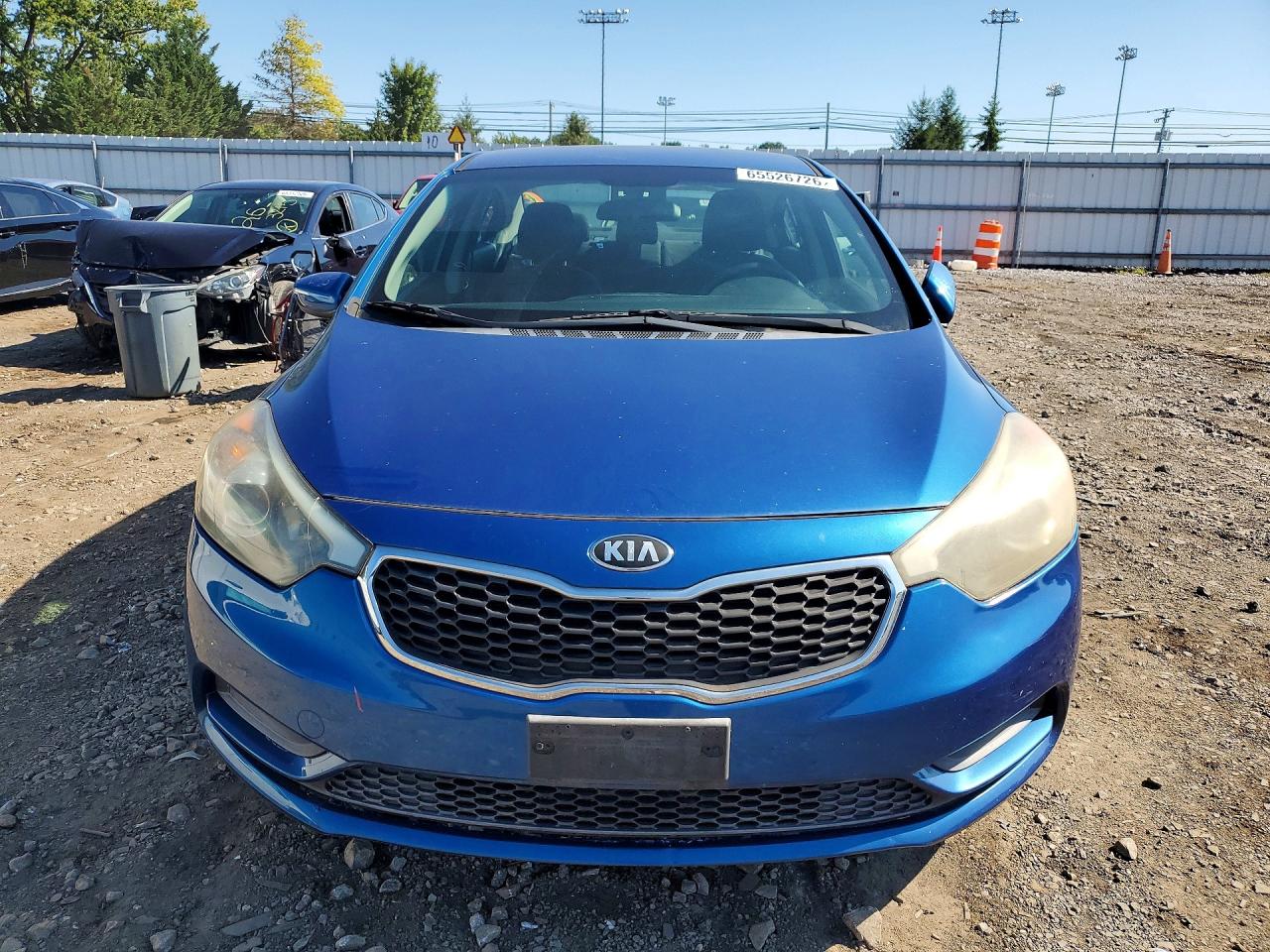 2015 Kia Forte Lx Blue vin: KNAFX4A60F5280883