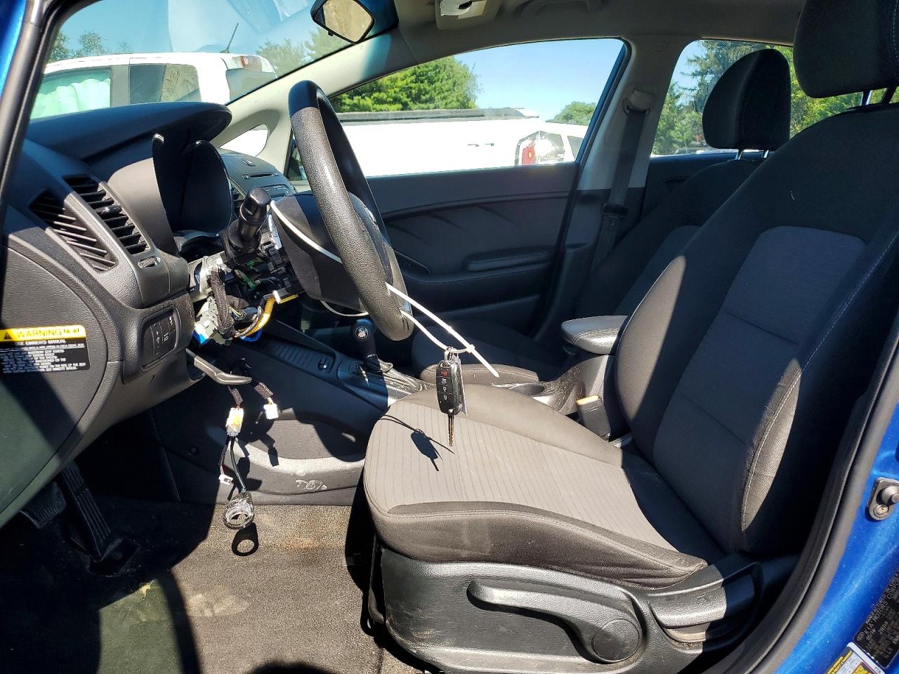 2015 Kia Forte Lx Blue vin: KNAFX4A60F5280883