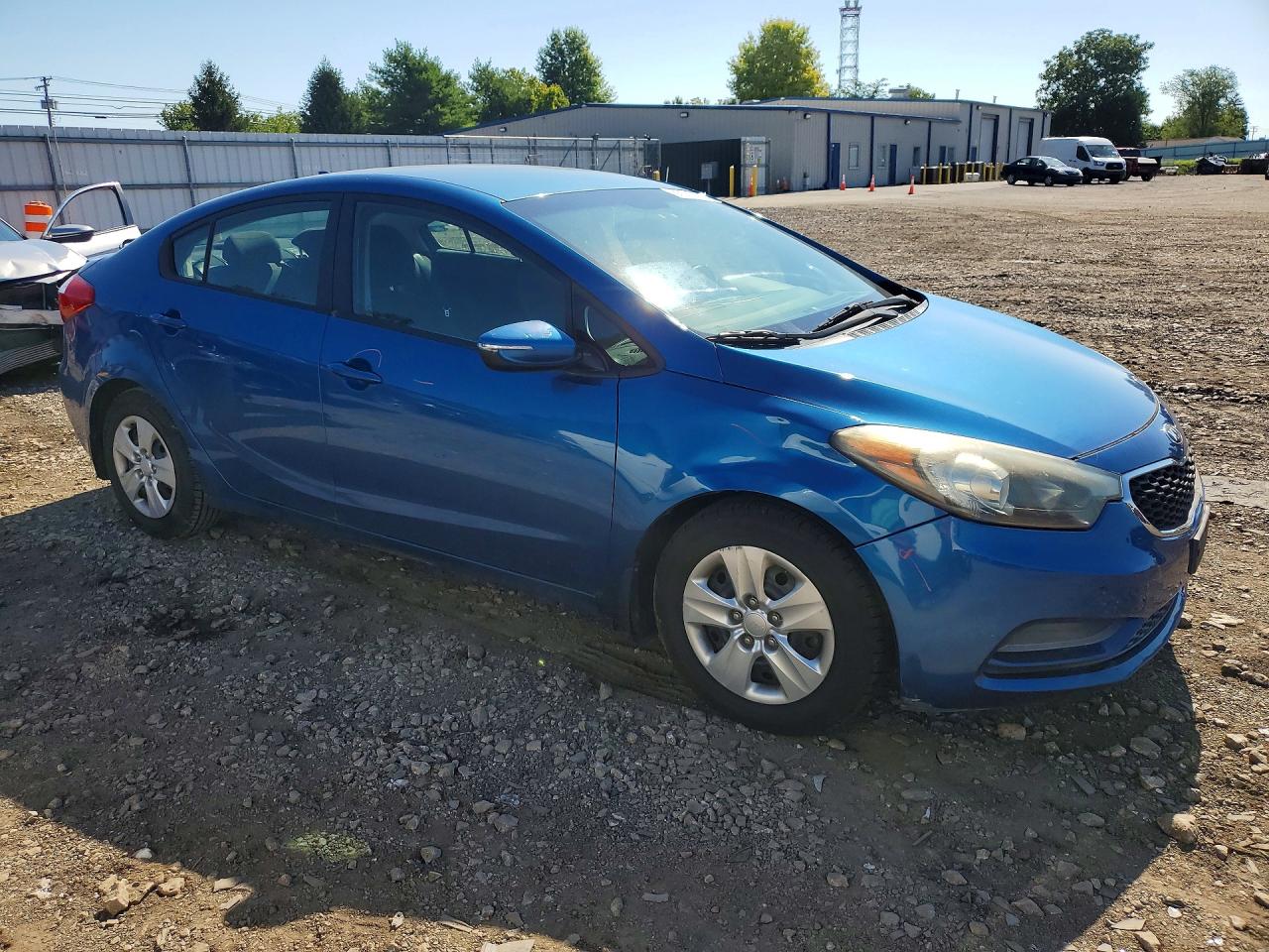 2015 Kia Forte Lx Blue vin: KNAFX4A60F5280883