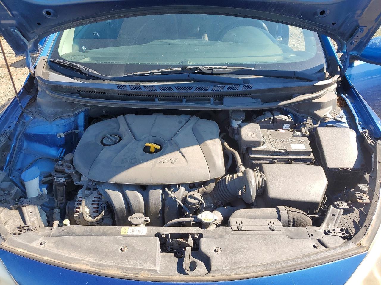 2015 Kia Forte Lx Blue vin: KNAFX4A60F5280883