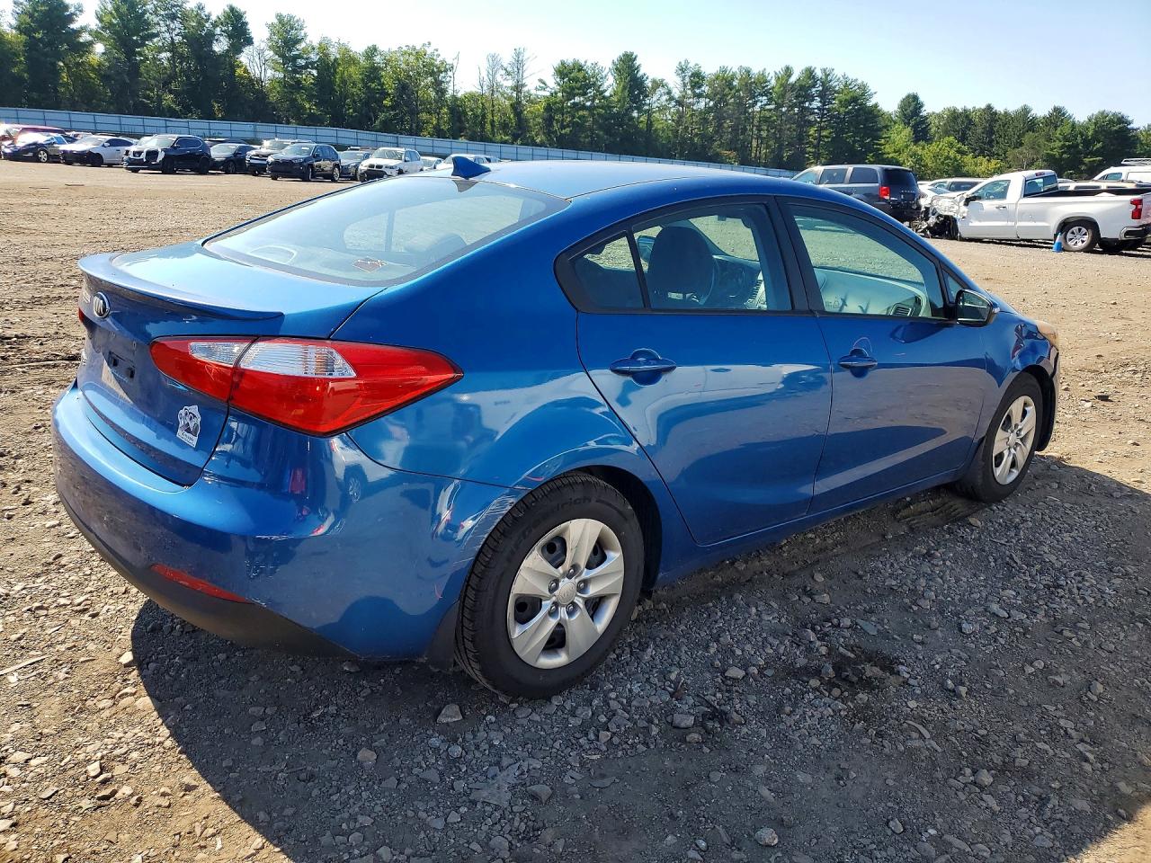 2015 Kia Forte Lx Blue vin: KNAFX4A60F5280883