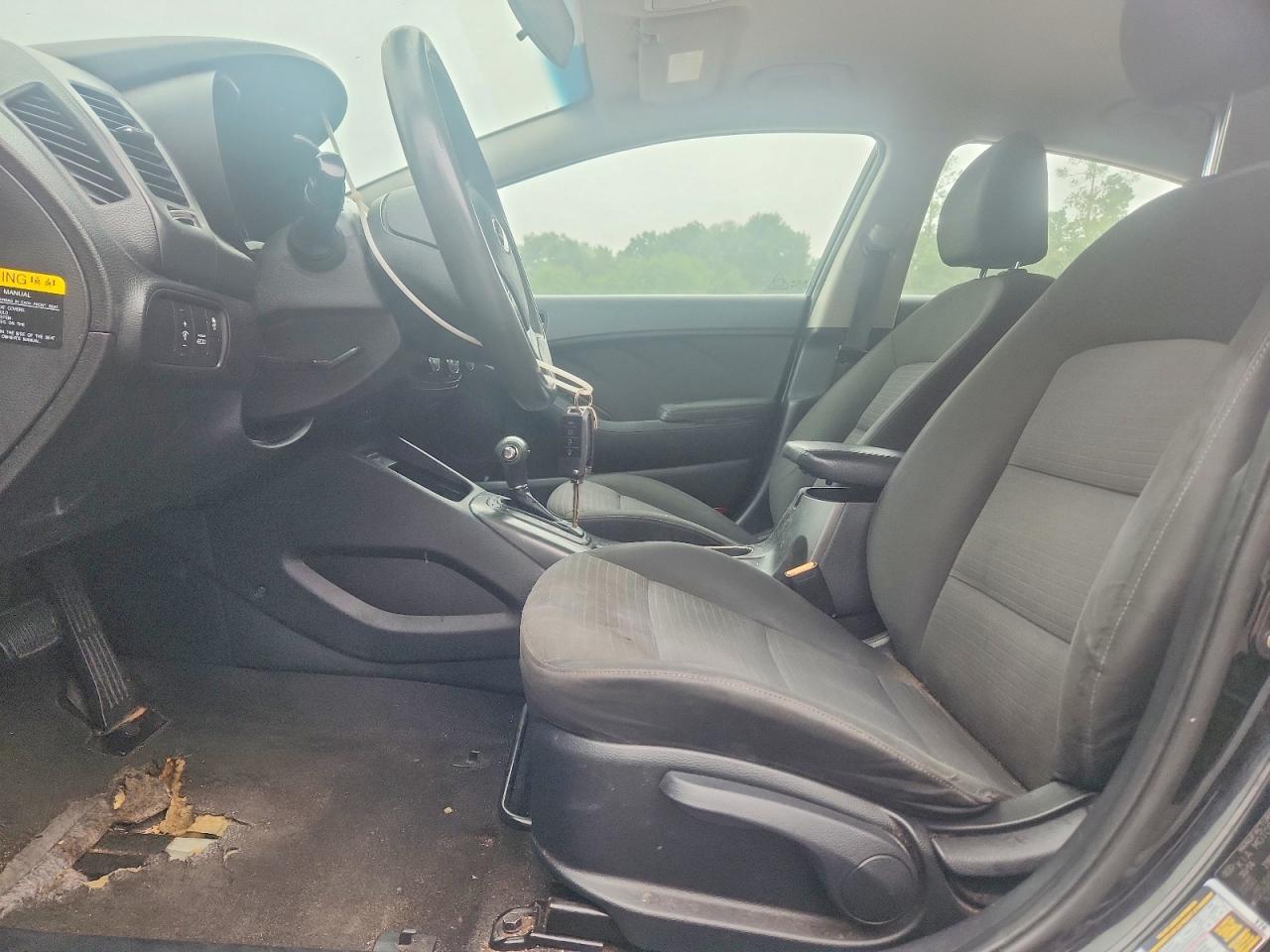 2015 Kia Forte Lx Black vin: KNAFX4A60F5345926