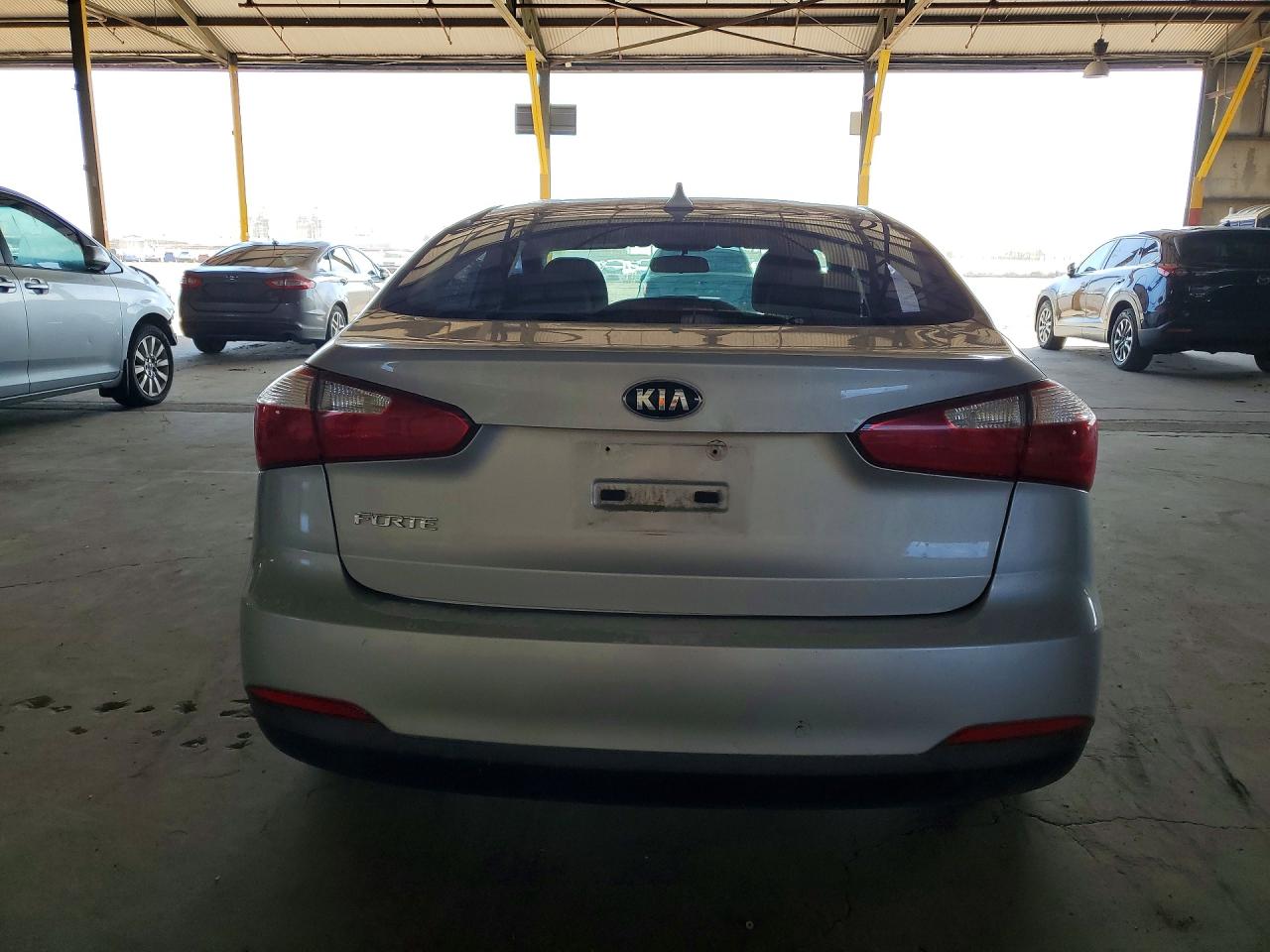 2015 Kia Forte Lx Silver vin: KNAFX4A60F5383107