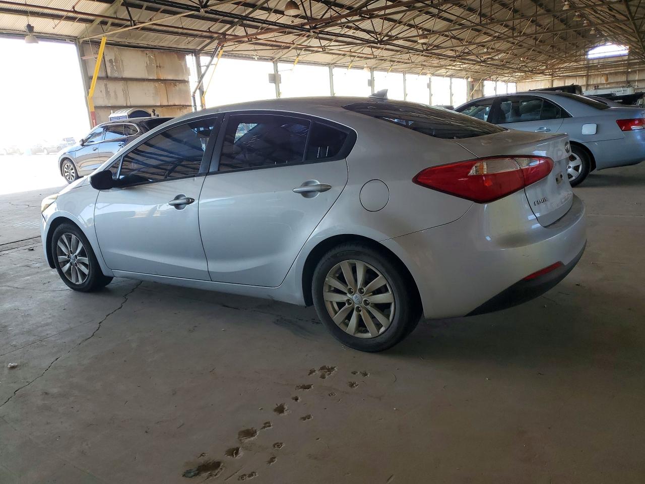 2015 Kia Forte Lx Silver vin: KNAFX4A60F5383107