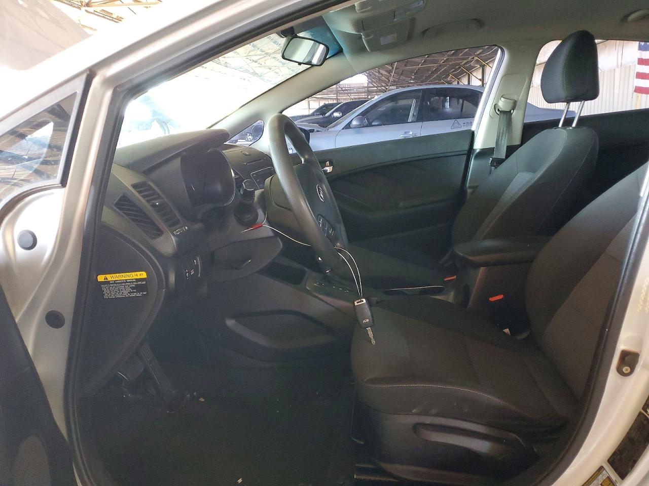 2015 Kia Forte Lx Silver vin: KNAFX4A60F5383107