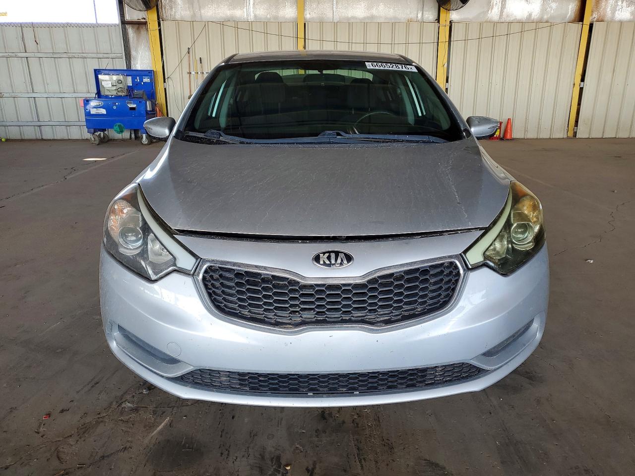 2015 Kia Forte Lx Silver vin: KNAFX4A60F5383107