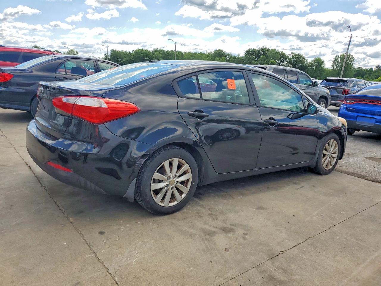 2014 Kia Forte Lx Black vin: KNAFX4A61E5076933