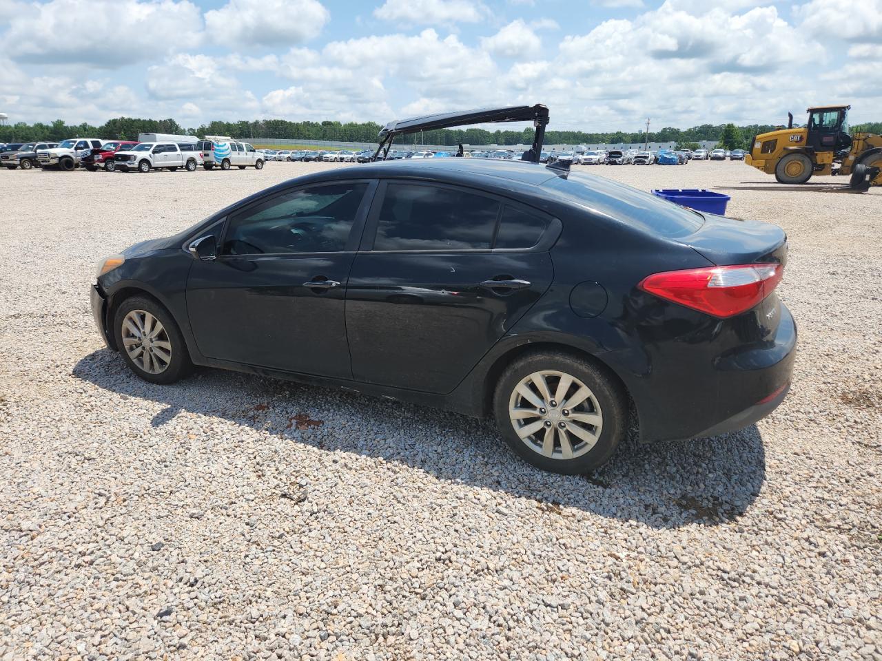 2014 Kia Forte Lx Black vin: KNAFX4A61E5230878
