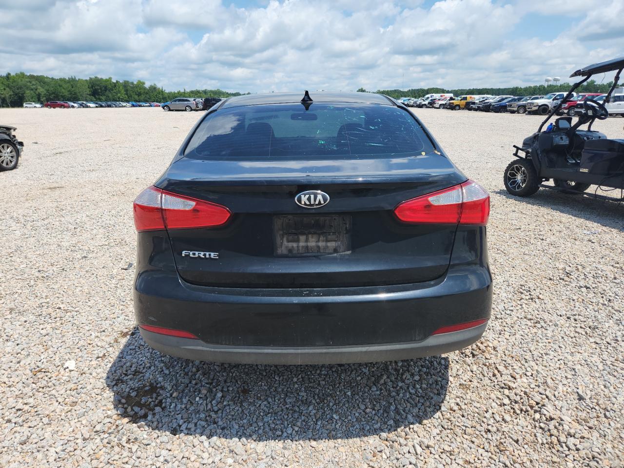 2014 Kia Forte Lx Black vin: KNAFX4A61E5230878