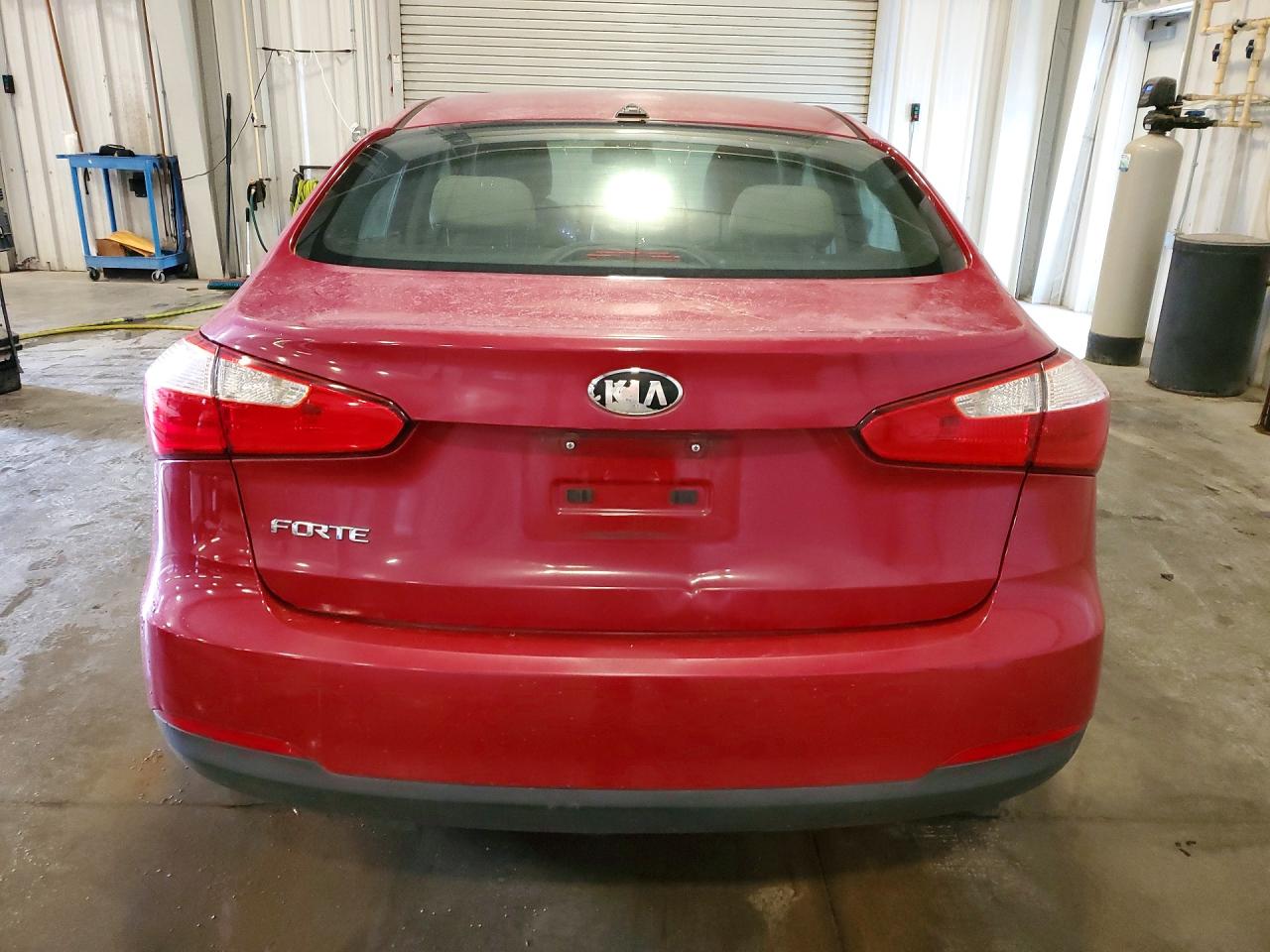 2015 Kia Forte Lx Red vin: KNAFX4A61F5326365