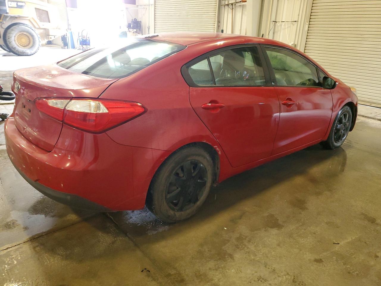 2015 Kia Forte Lx Red vin: KNAFX4A61F5326365