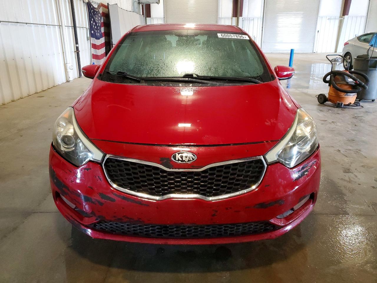 2015 Kia Forte Lx Red vin: KNAFX4A61F5326365