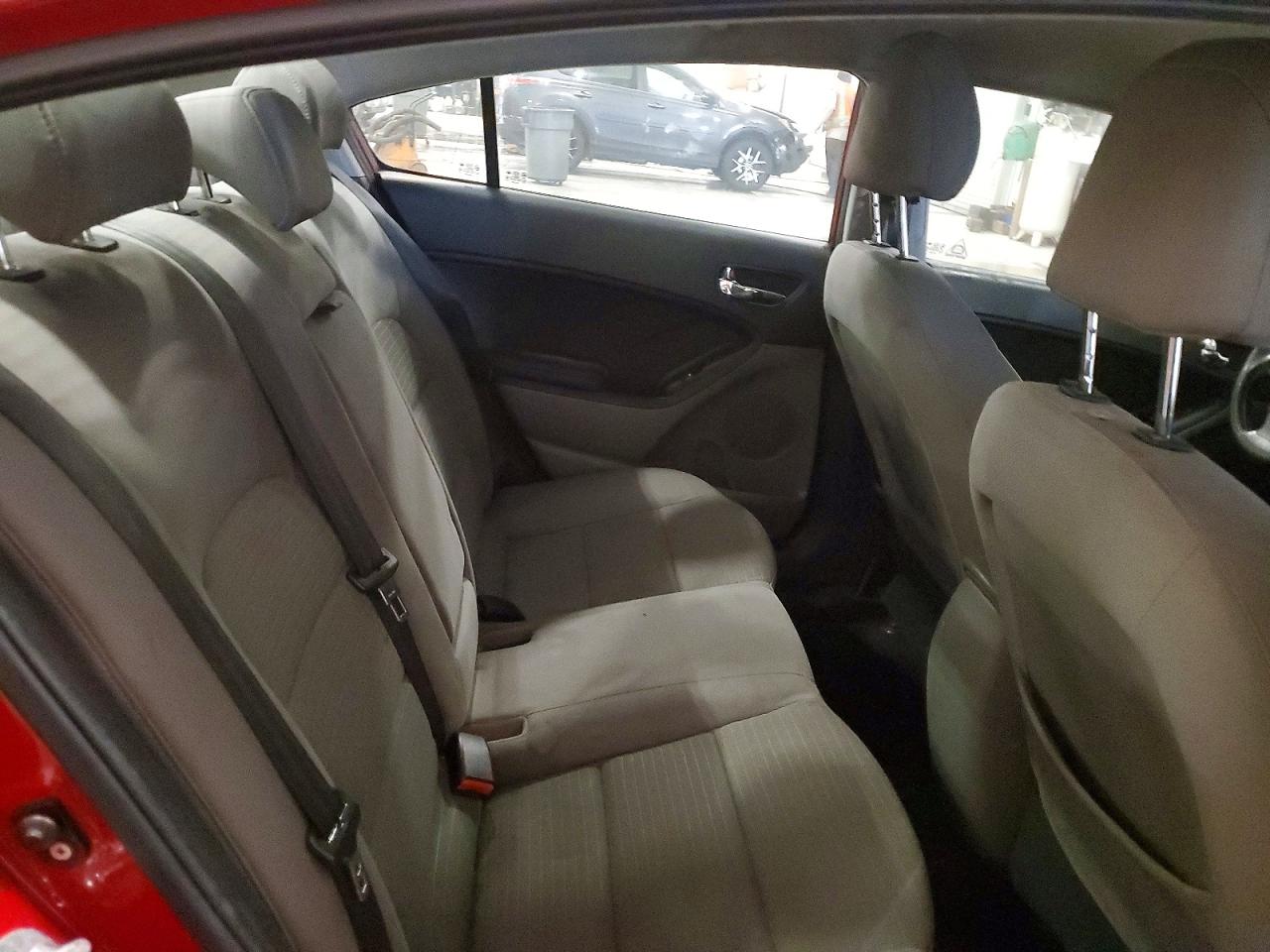 2015 Kia Forte Lx Red vin: KNAFX4A61F5326365