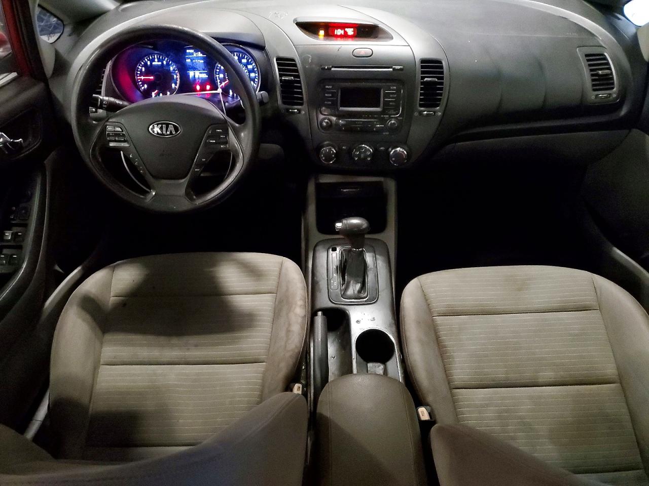 2015 Kia Forte Lx Red vin: KNAFX4A61F5326365