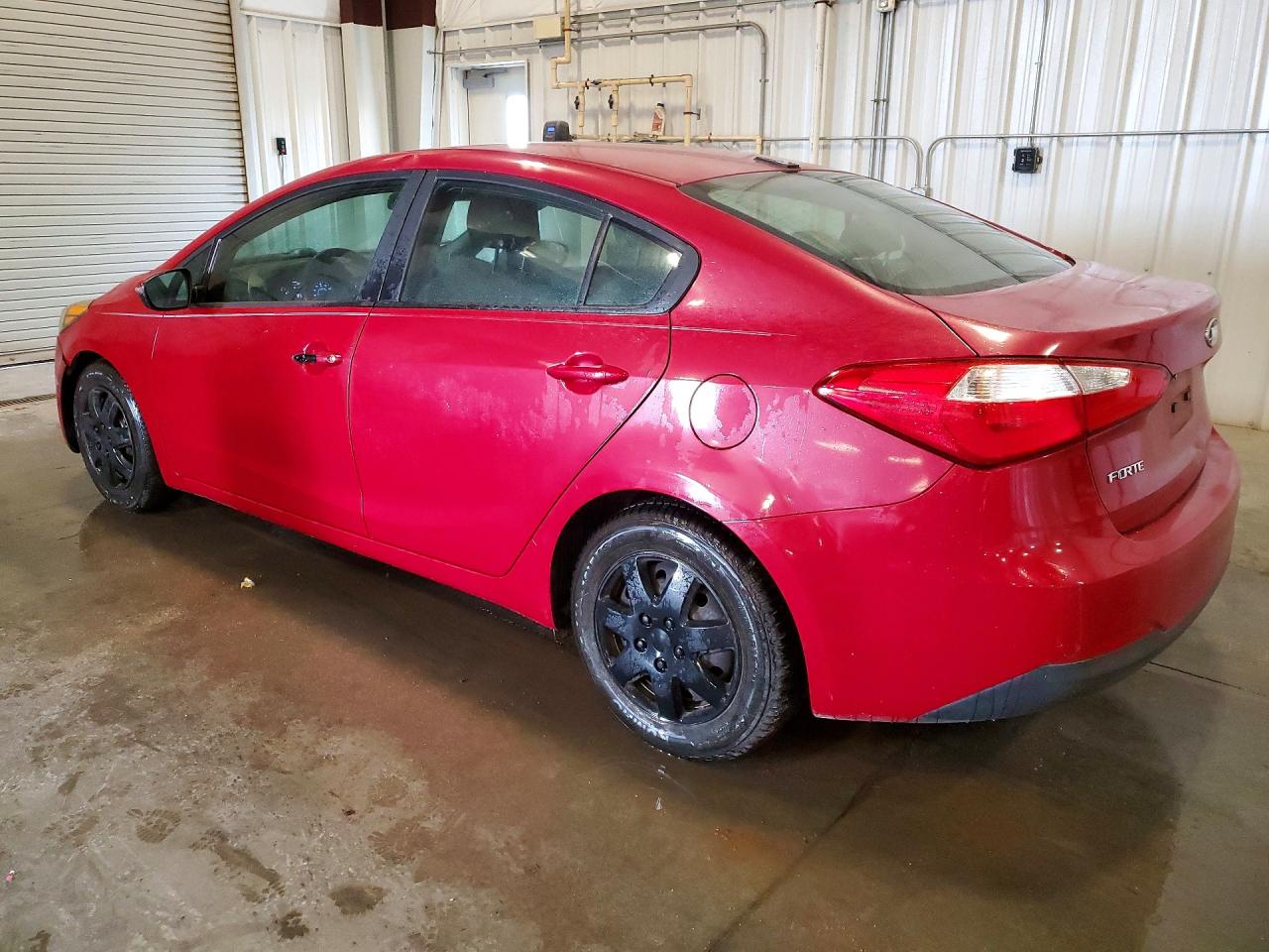 2015 Kia Forte Lx Red vin: KNAFX4A61F5326365