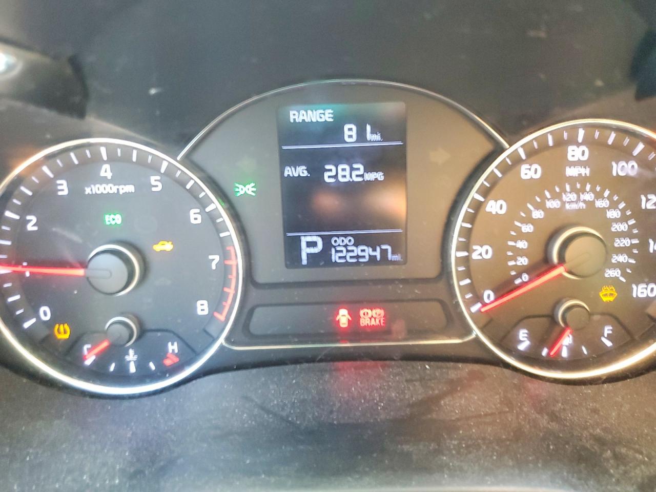2015 Kia Forte Lx Brown vin: KNAFX4A61F5345515