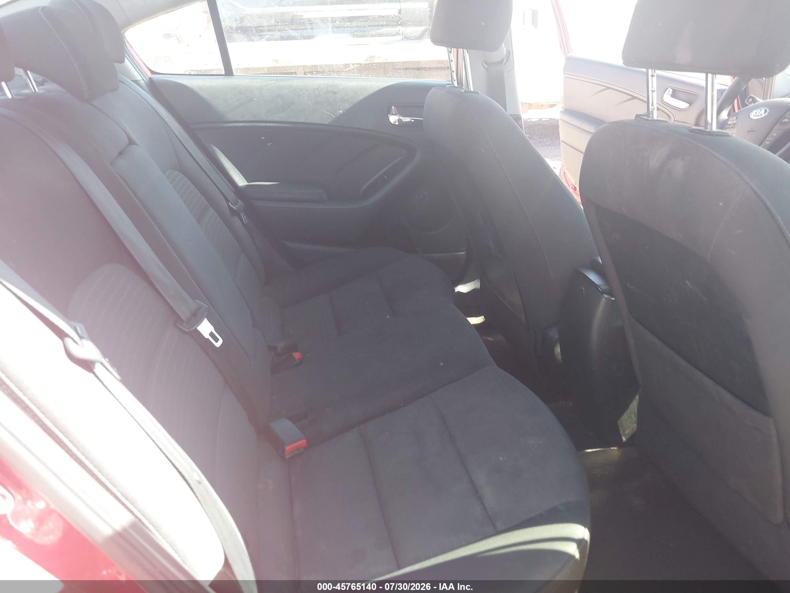 2015 Kia Forte Lx Red vin: KNAFX4A61F5381432