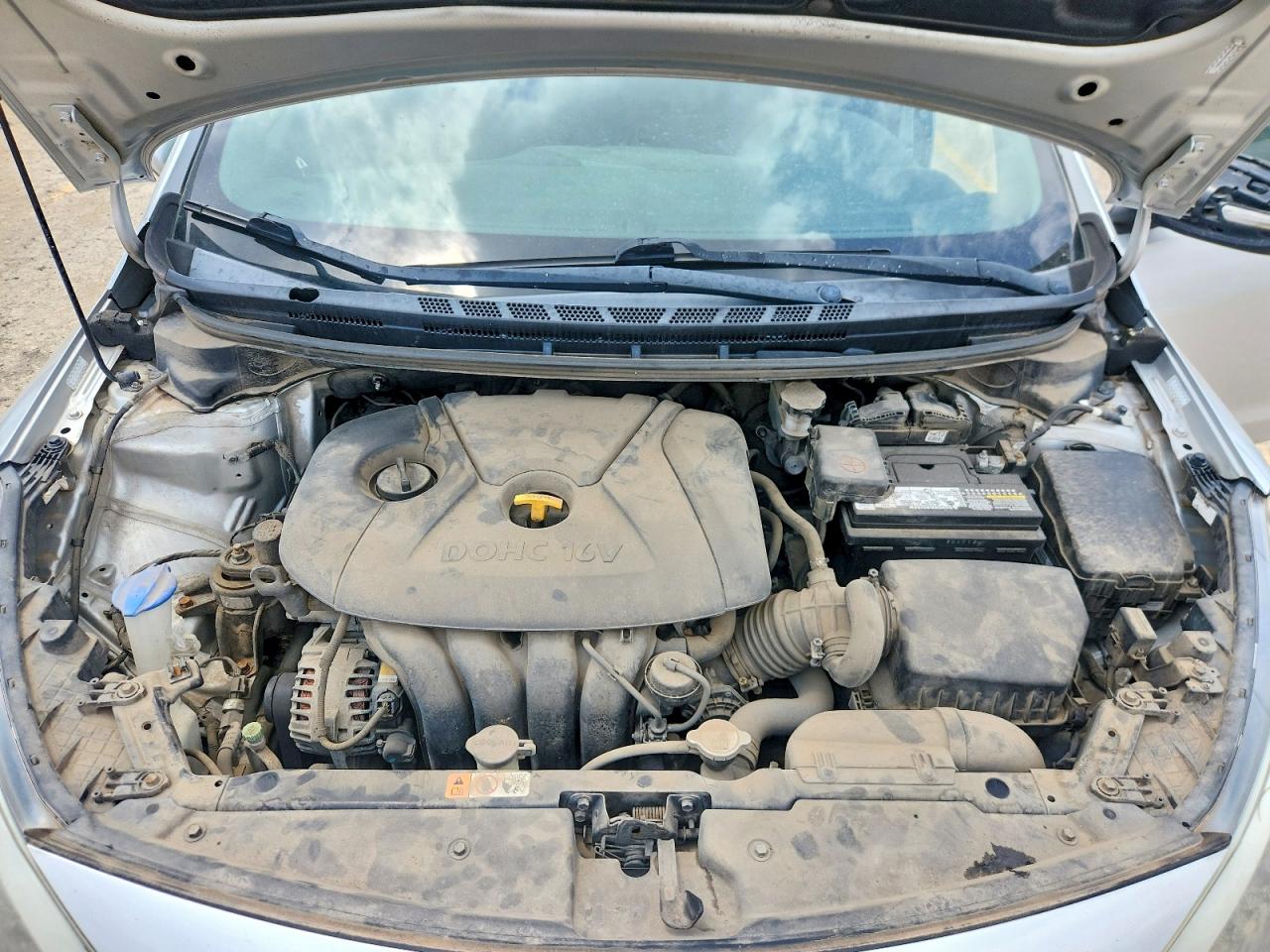 2014 Kia Forte Lx Silver vin: KNAFX4A62E5145659