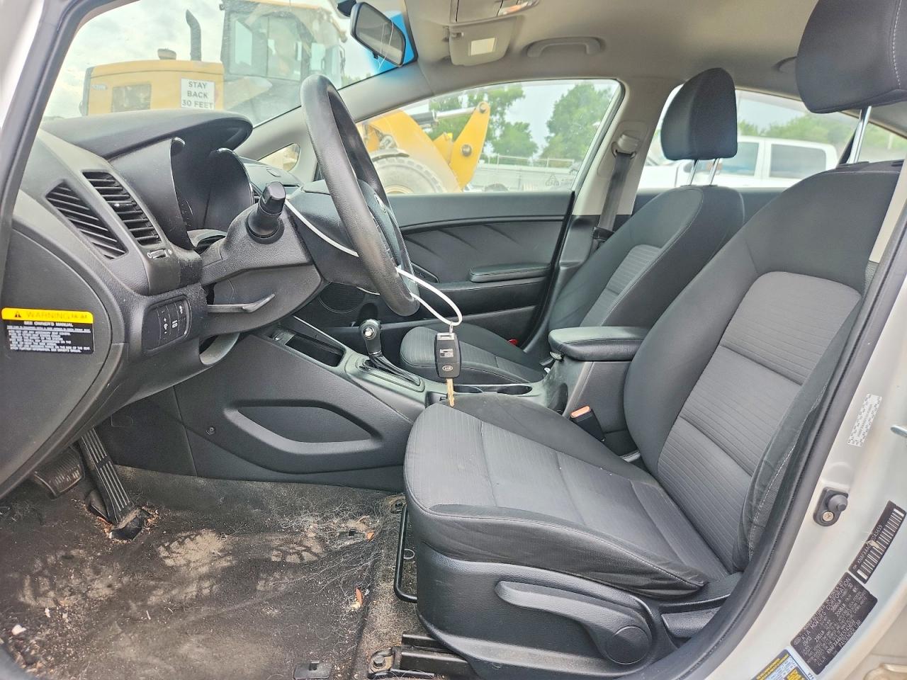 2014 Kia Forte Lx Silver vin: KNAFX4A62E5145659
