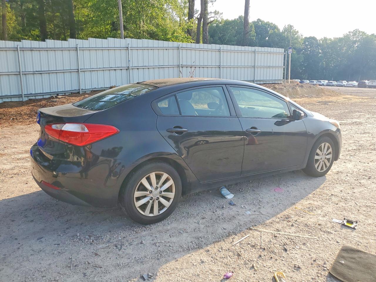 2014 Kia Forte Lx Black vin: KNAFX4A62E5155172