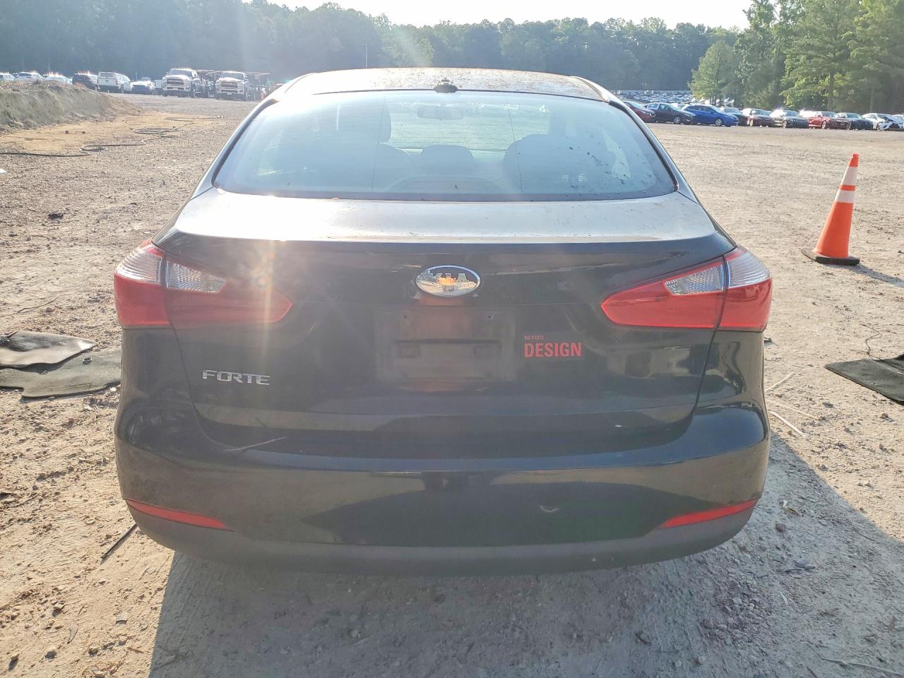 2014 Kia Forte Lx Black vin: KNAFX4A62E5155172