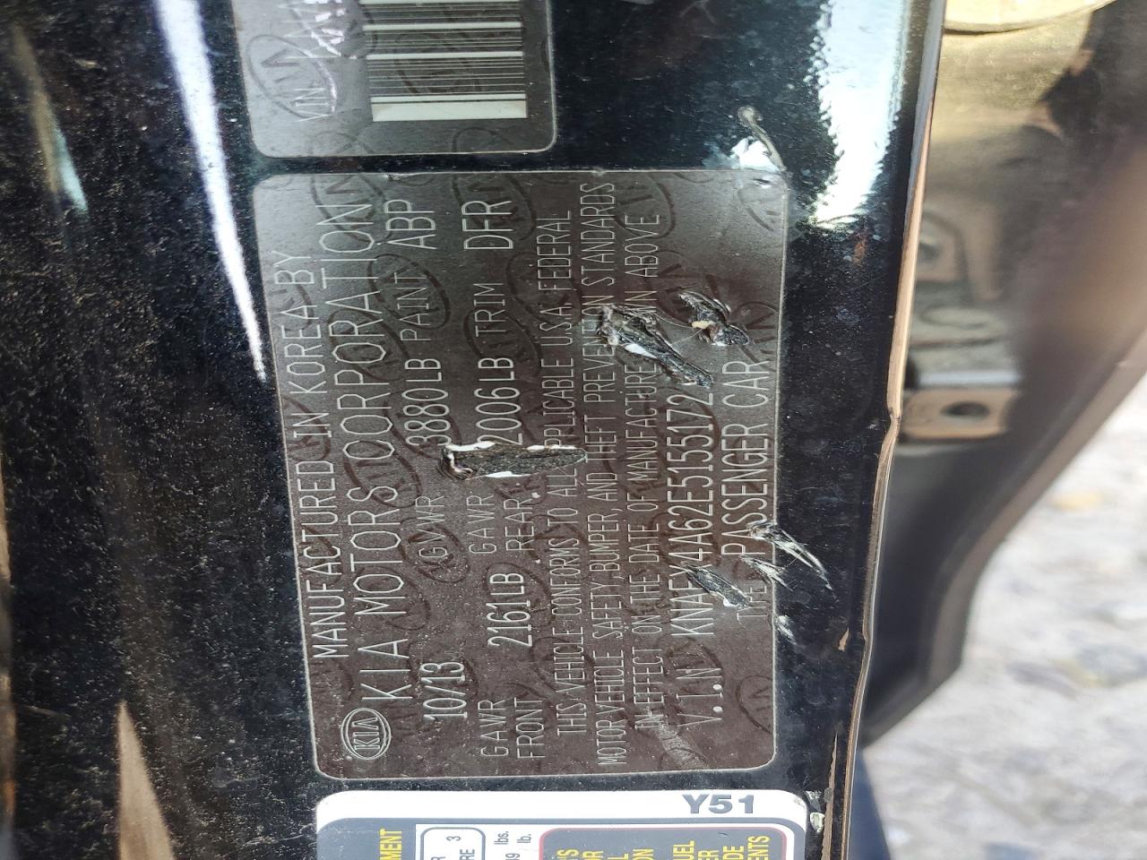 2014 Kia Forte Lx Black vin: KNAFX4A62E5155172