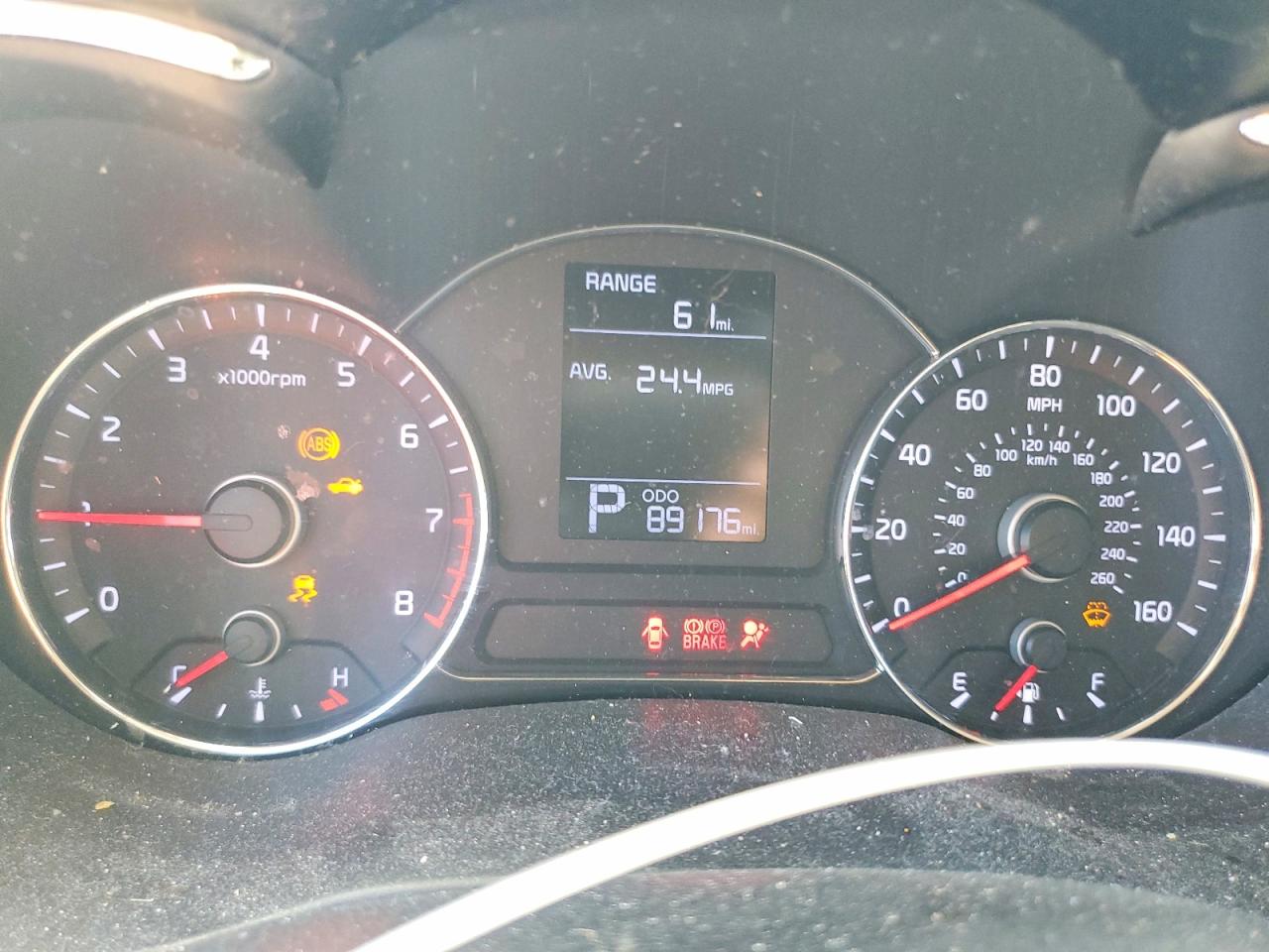2014 Kia Forte Lx Burgundy vin: KNAFX4A62E5223700
