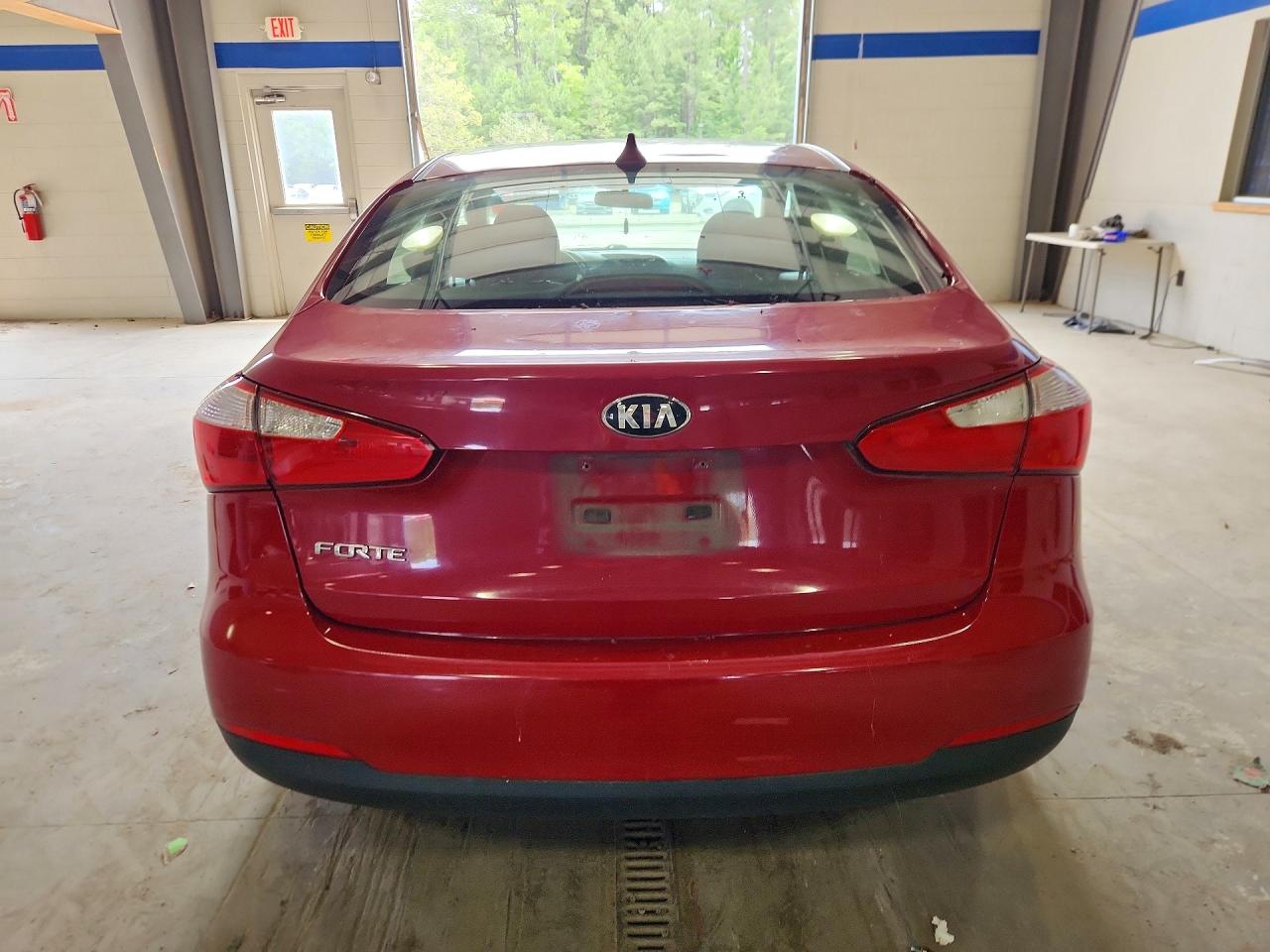 2015 Kia Forte Lx Red vin: KNAFX4A62F5367796